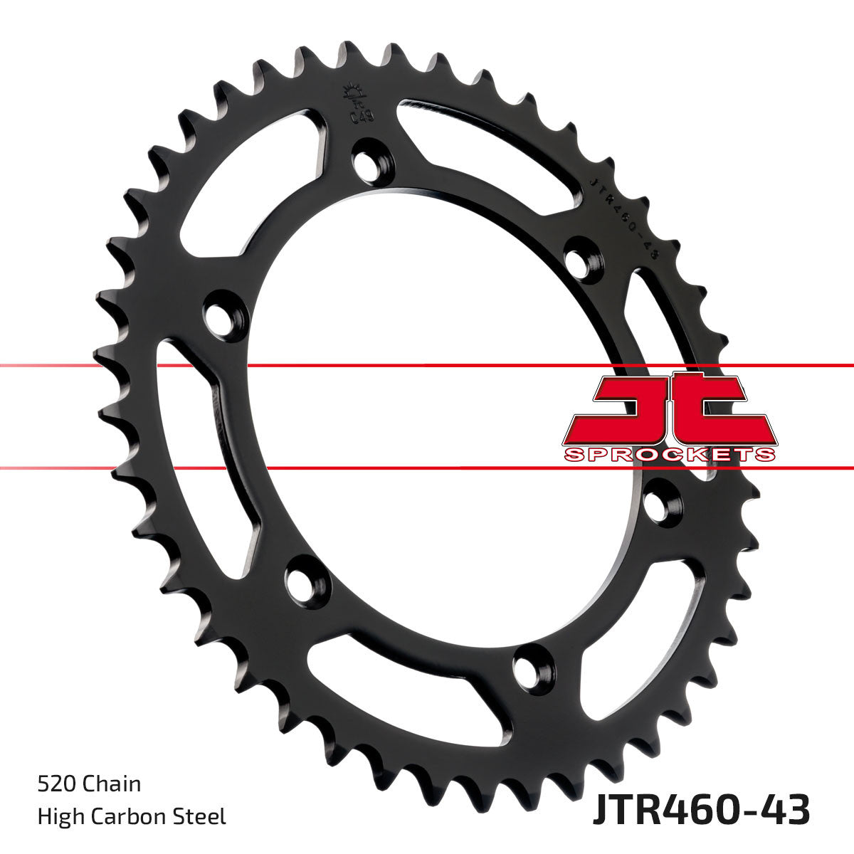 JT Rear Sprocket - JTR460, view 3