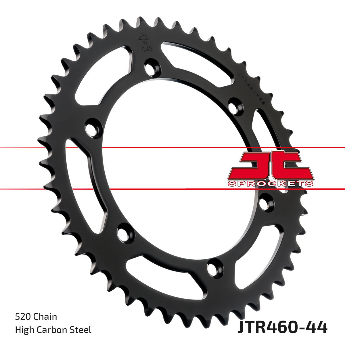 JT Rear Sprocket - JTR460, view 4