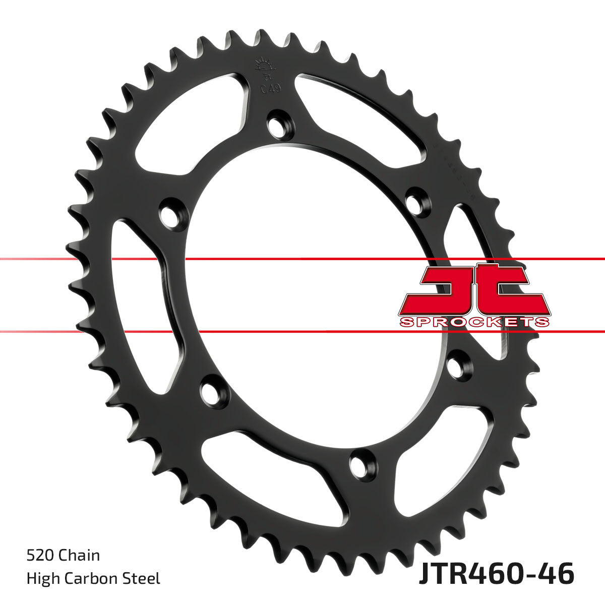 JT Rear Sprocket - JTR460, view 6