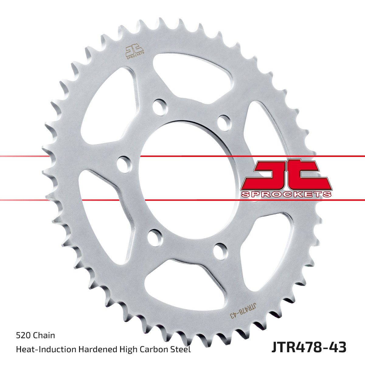 JT Rear Sprocket - JTR478, view 3
