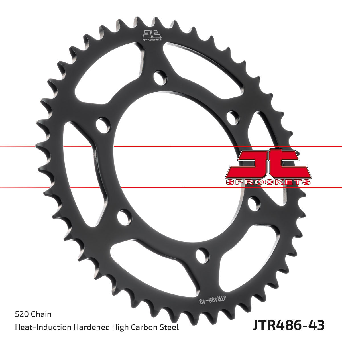 JT Rear Sprocket - JTR486, view 5