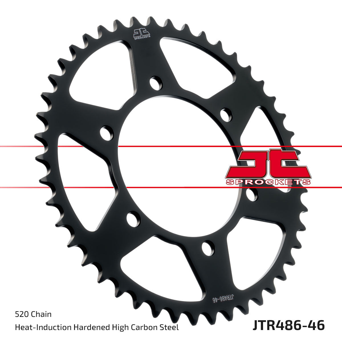 JT Rear Sprocket - JTR486, view 8