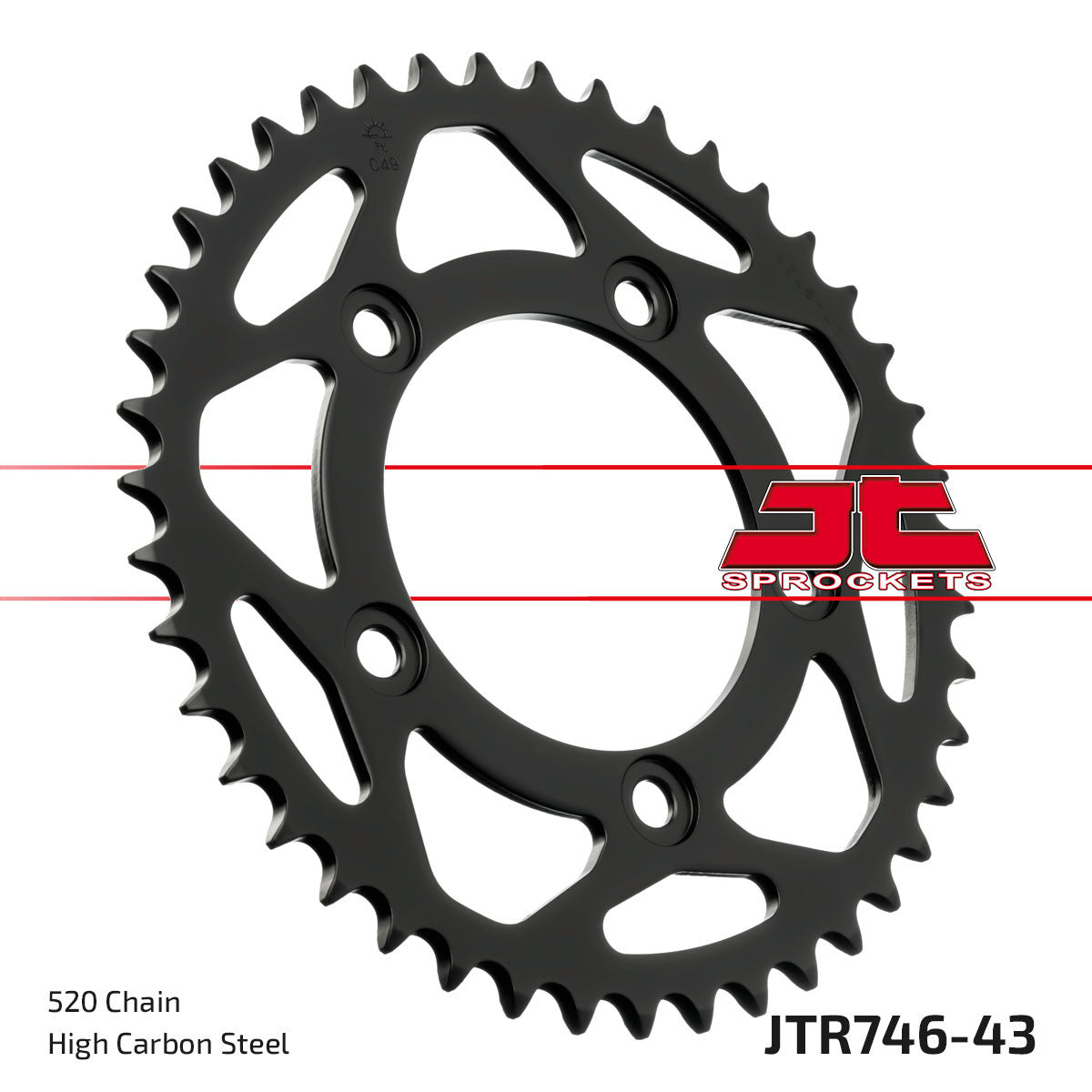 JT Rear Sprocket - JTR746, view 2