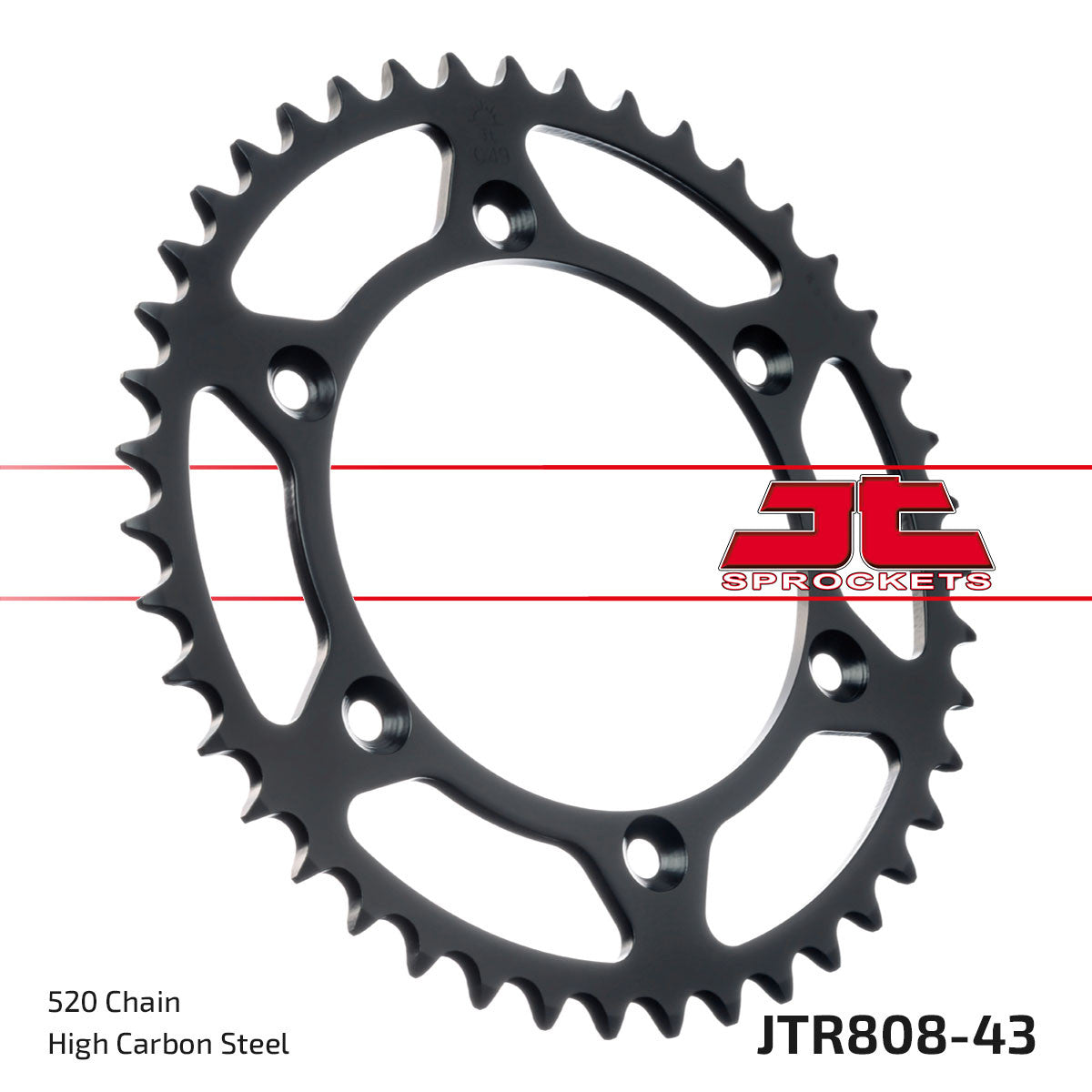 JT Rear Sprocket - JTR808, view 3