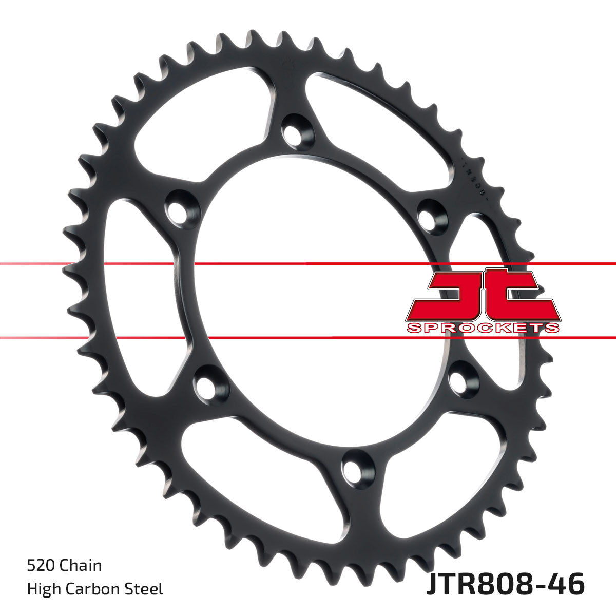 JT Rear Sprocket - JTR808, view 5