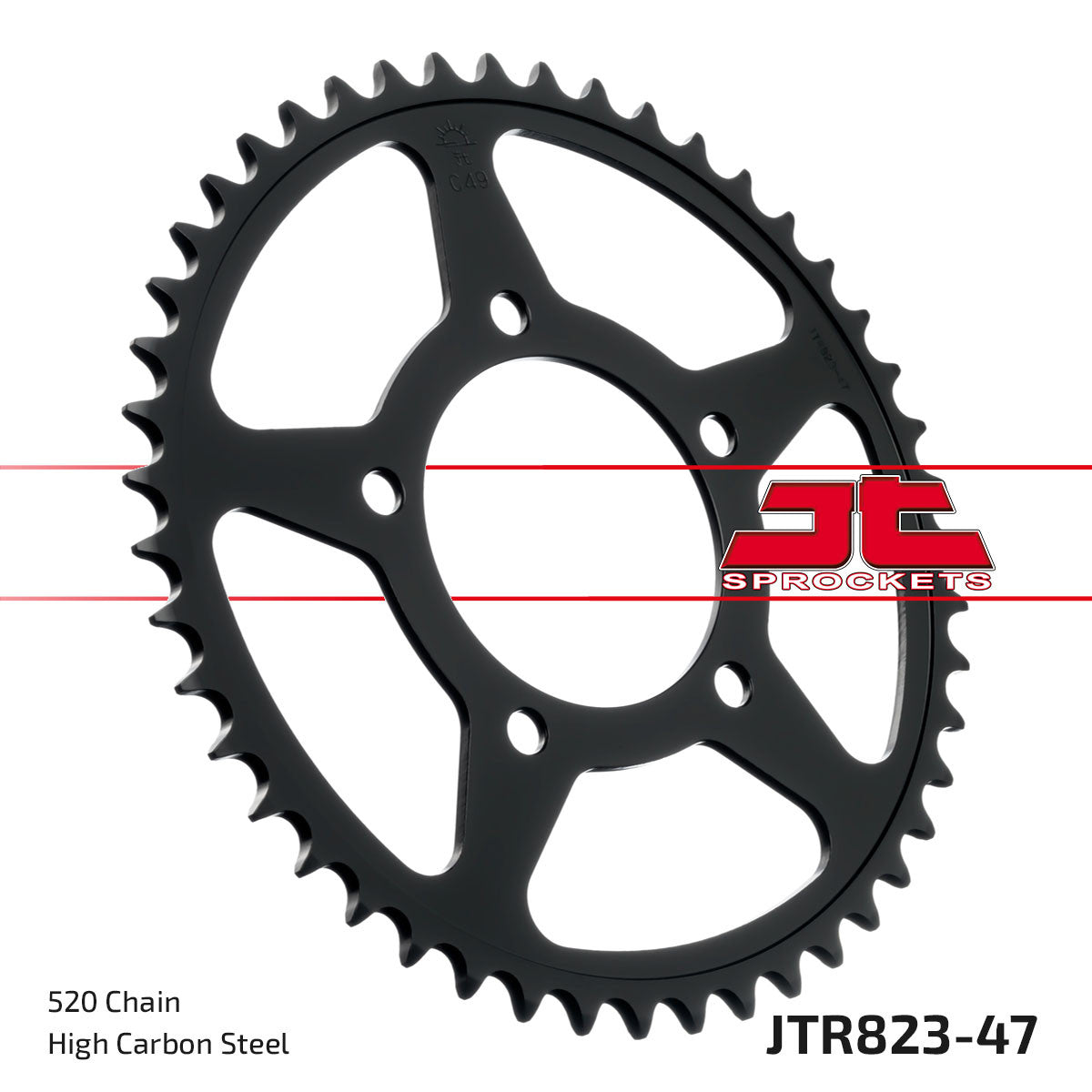 JT Rear Sprocket - JTR823, view 5