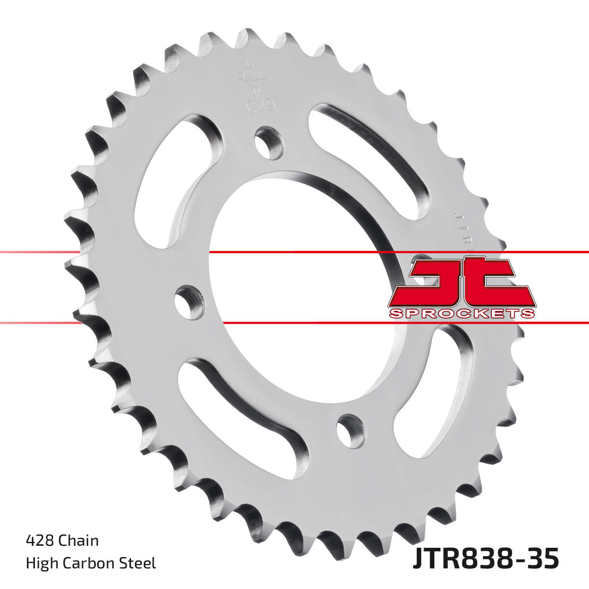 JT Rear Sprocket - JTR838, view 2
