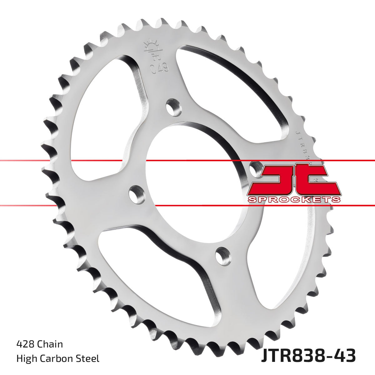JT Rear Sprocket - JTR838, view 8