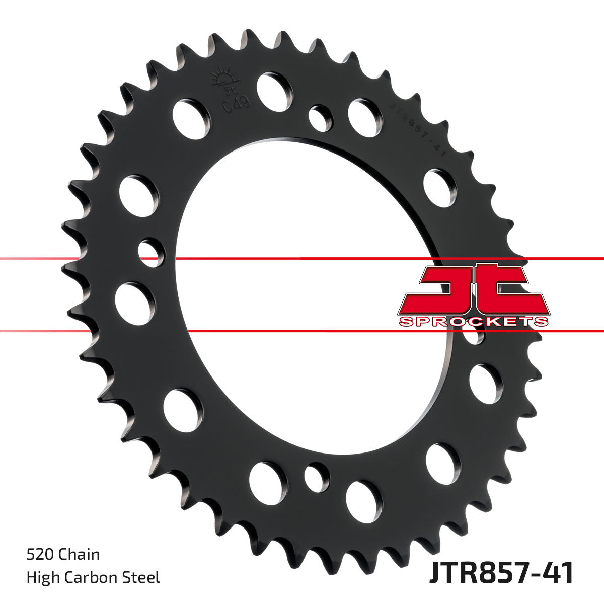 JT Rear Sprocket - JTR857, view 3