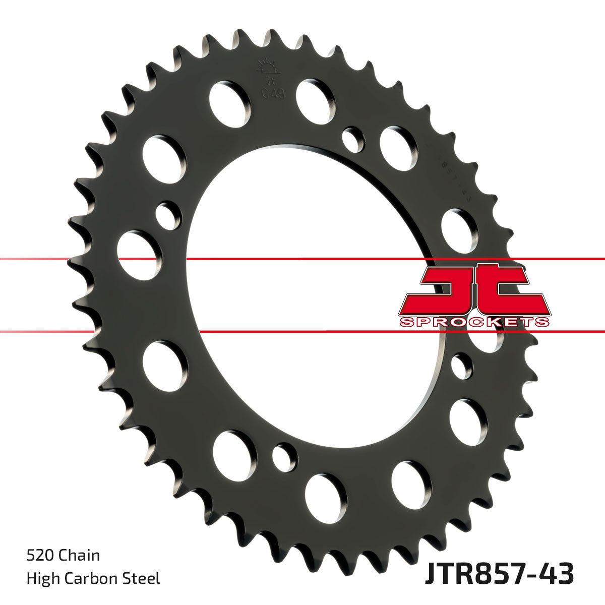 JT Rear Sprocket - JTR857, view 5