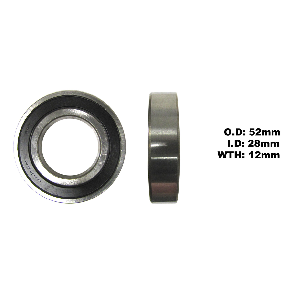 KOYO by JTEKT Bearing 60/28DDU, part number 60/282RS1C3