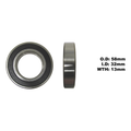 KOYO by JTEKT Bearing 60/32DDU, part number 60/32-2RS-C3 (2)