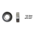 KOYO by JTEKT Bearing 6002DDU, part number 6002-2RS-C3 (3)
