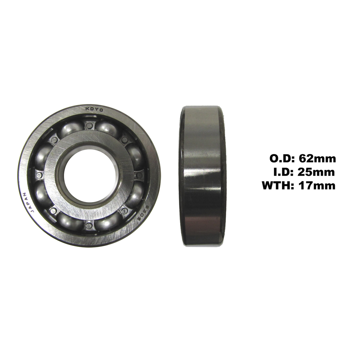 KOYO by JTEKT Bearing 6305 C4, part number 6305C4