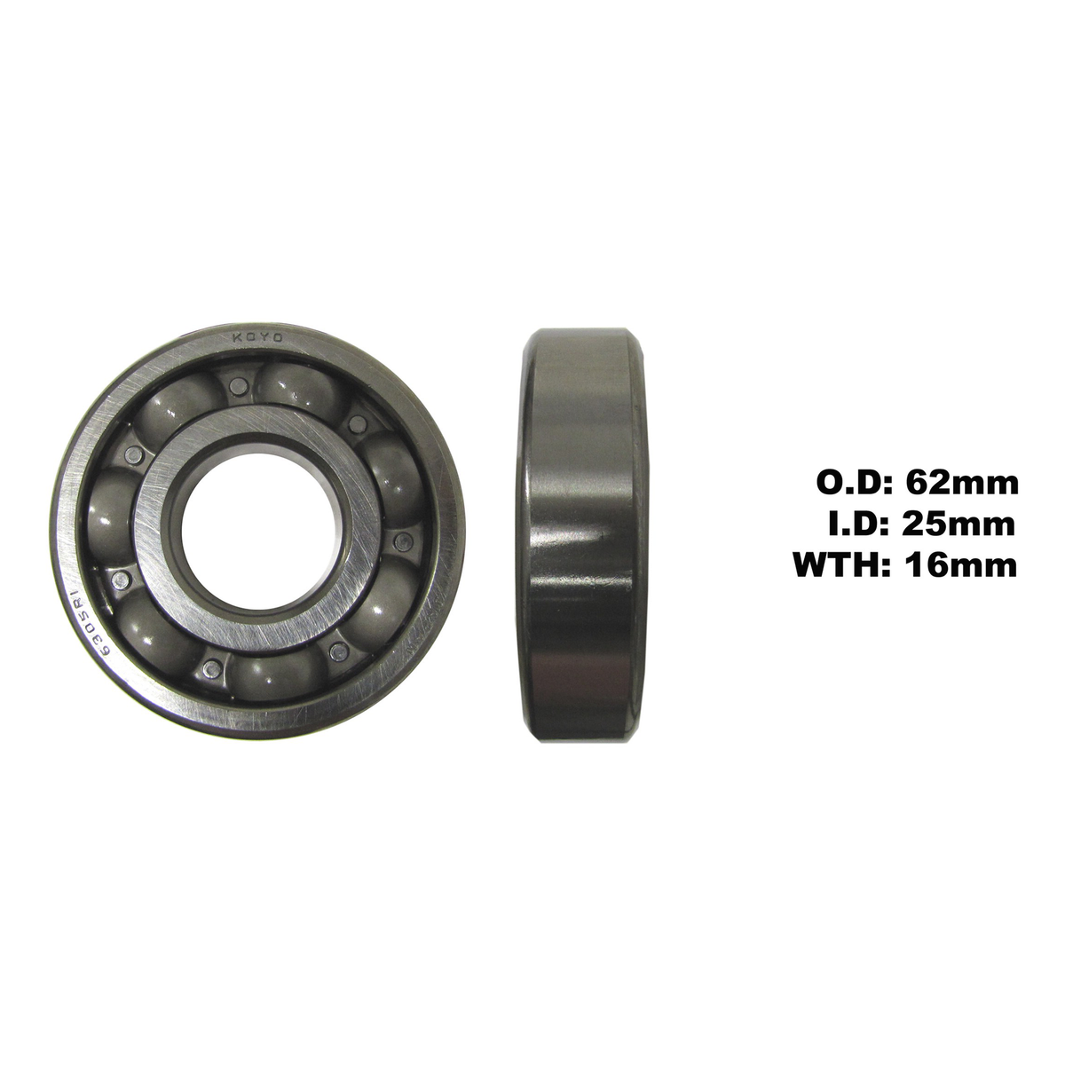 KOYO by JTEKT Bearing 6305R1, part number 6305-R1 (2)