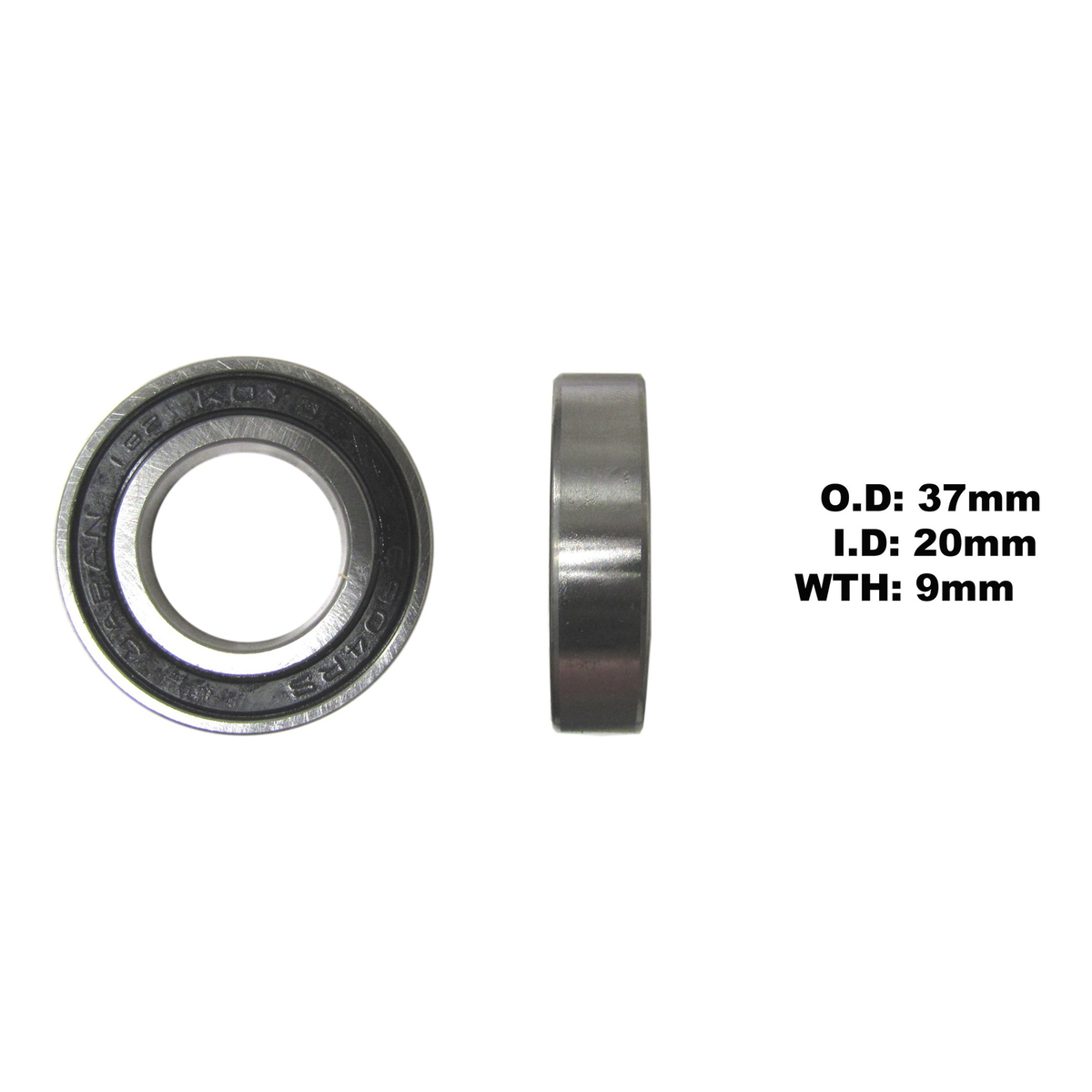KOYO by JTEKT Bearing 6904DDU, part number 69042RSC3
