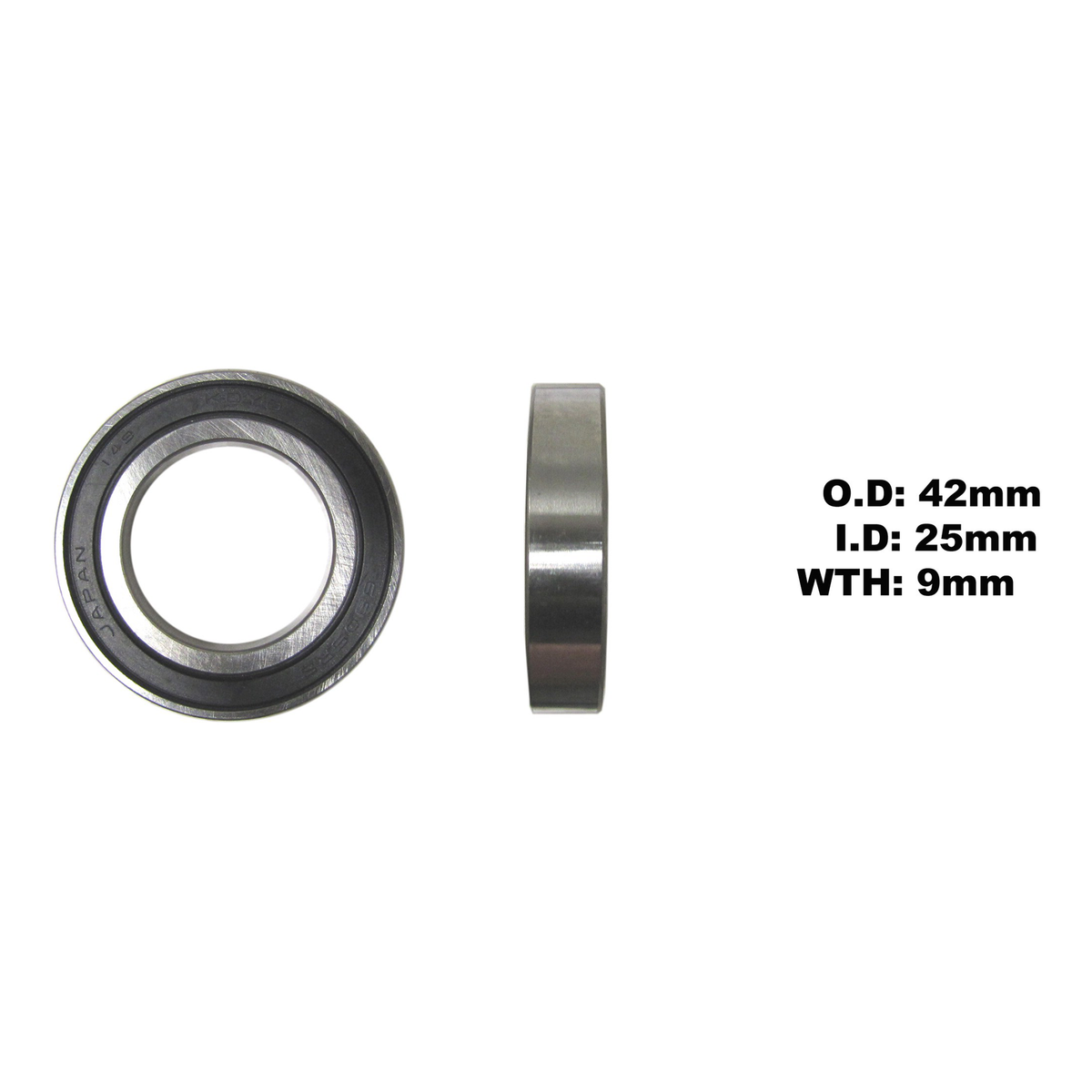 KOYO by JTEKT Bearing 6905DDU, part number 69052RSC3