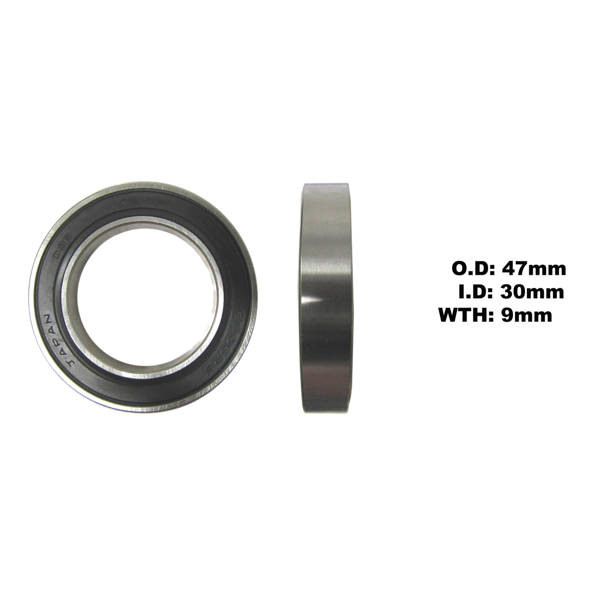 KOYO by JTEKT Bearing 6906DDU, part number 69062RSC3