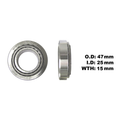 KOYO by JTEKT Steering Taper Bearing 25 x 47 x 15, part number 32005JR