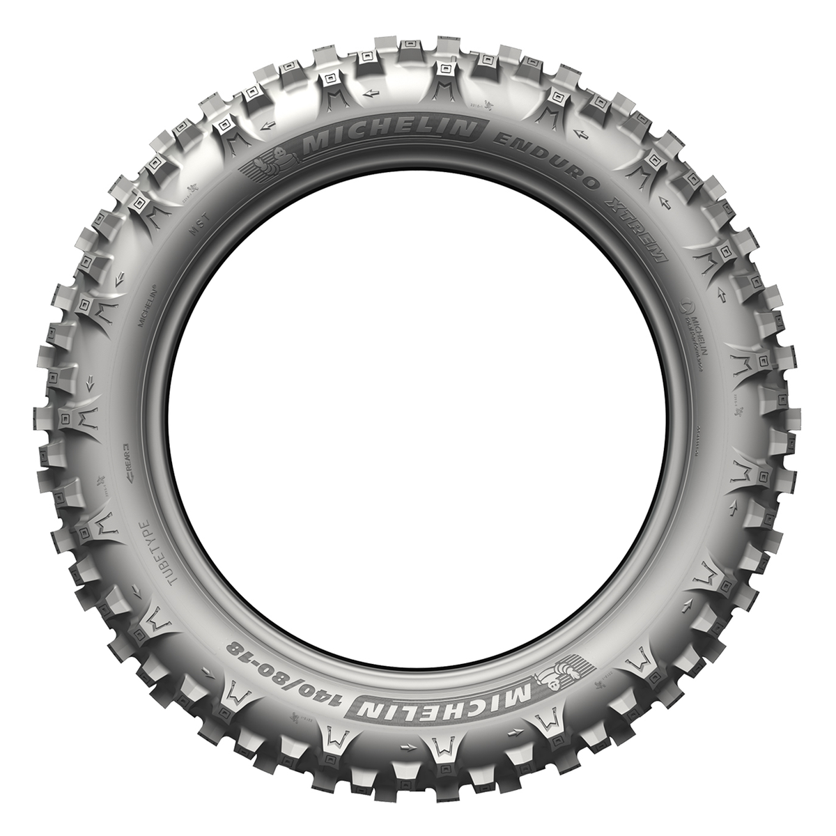 Michelin Enduro Xtrem Rear Tyre 140/80-18 - FIM Approved, part number 101261, view 3