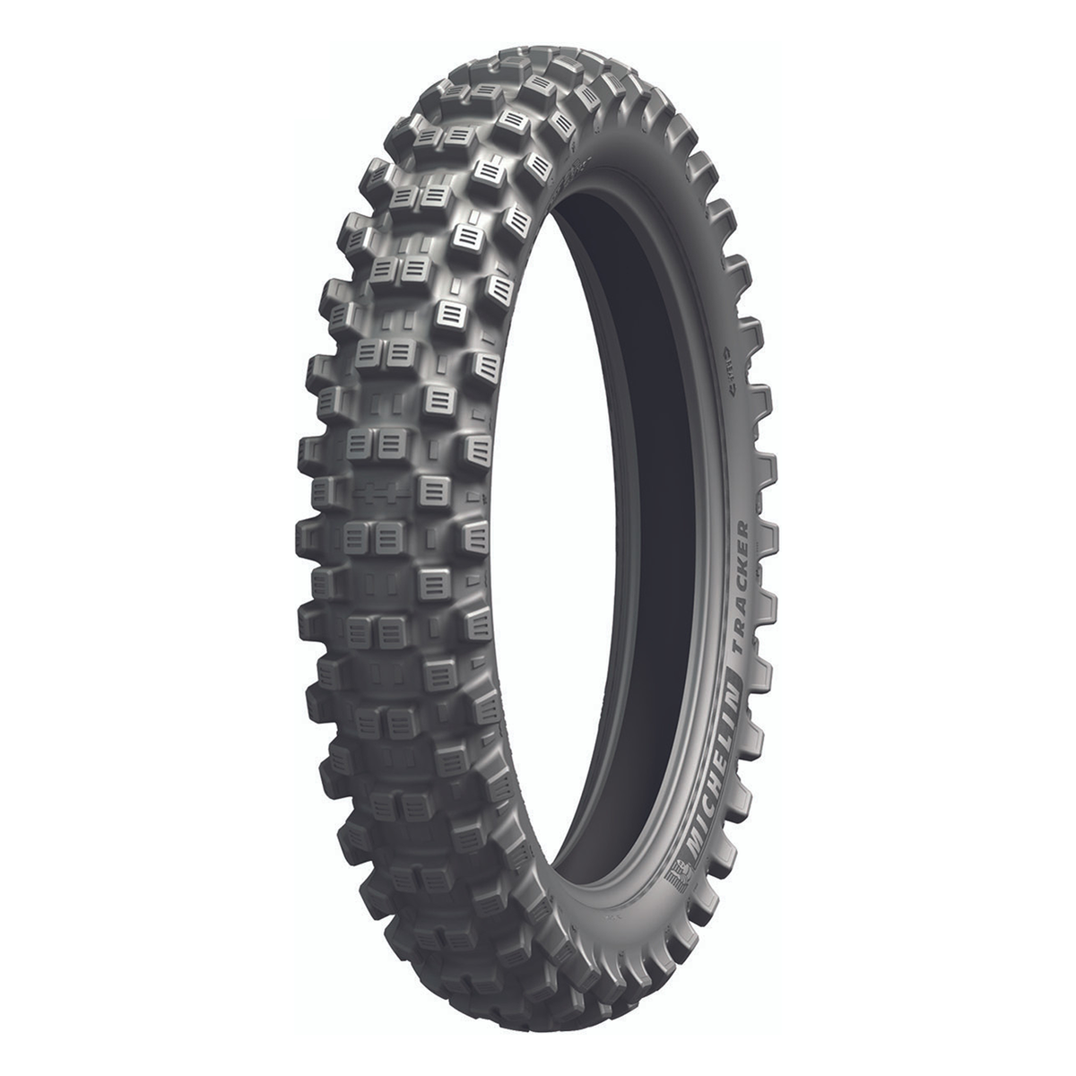 Michelin Tracker Rear Tyre 100/100-18 - E Mark Road Legal, part number 535355