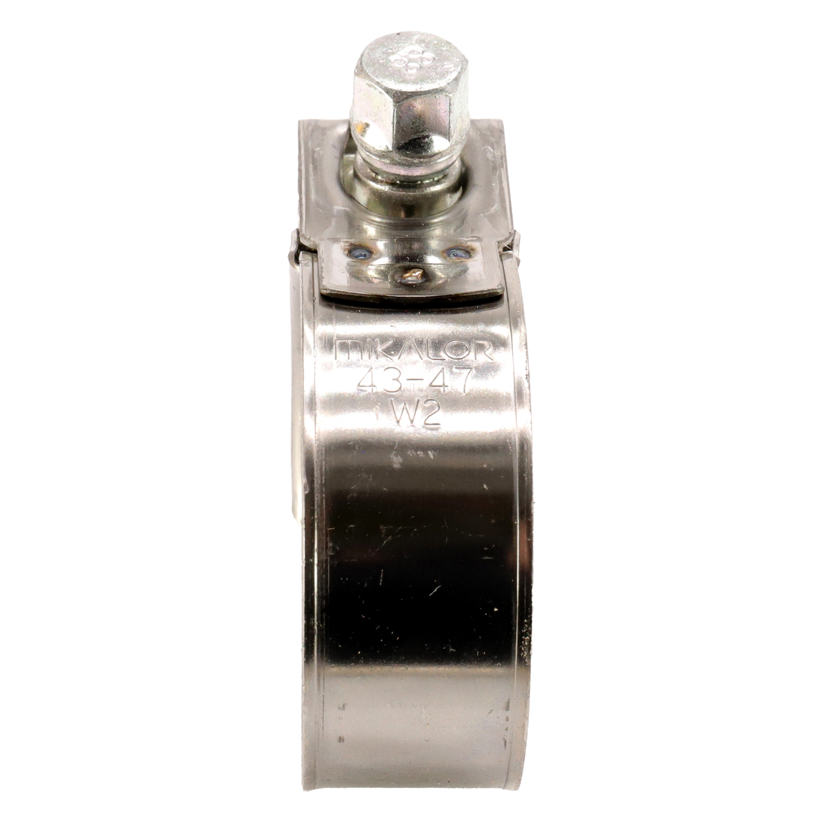 Mikalor Exhaust Clamps 43-47mm Stainless (10 Pack), part number 33019120, view 2