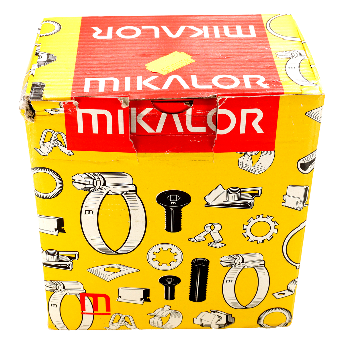 Mikalor Exhaust Clamps 59-63mm Stainless (10 Pack), part number 33019162, view 2