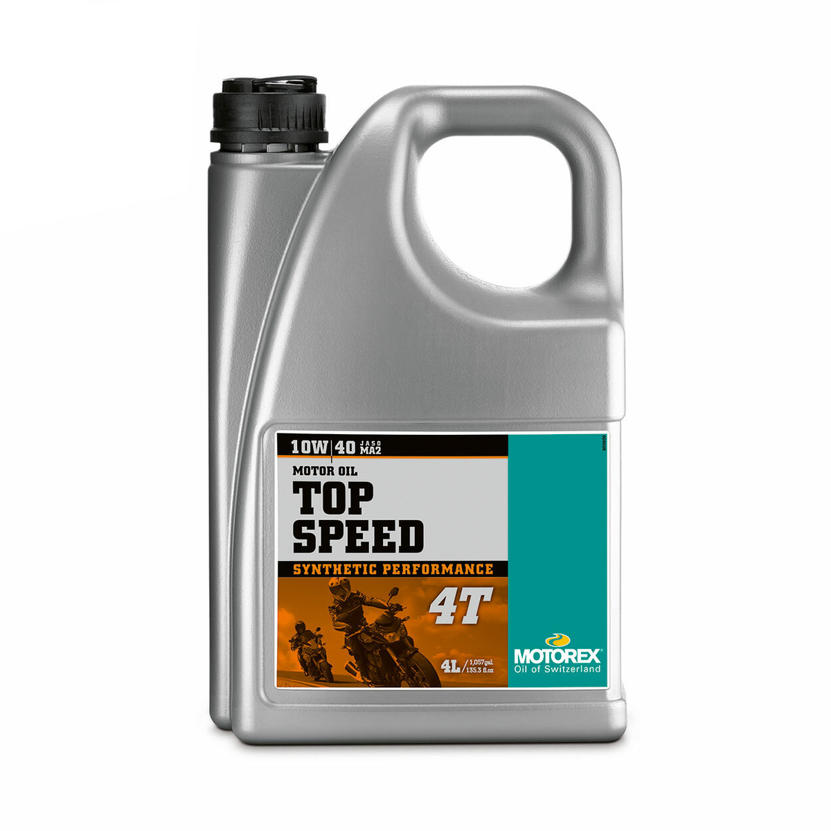 Motorex Top Speed 10W40 4T Synth High Performance 4 Litre, part number 7300029