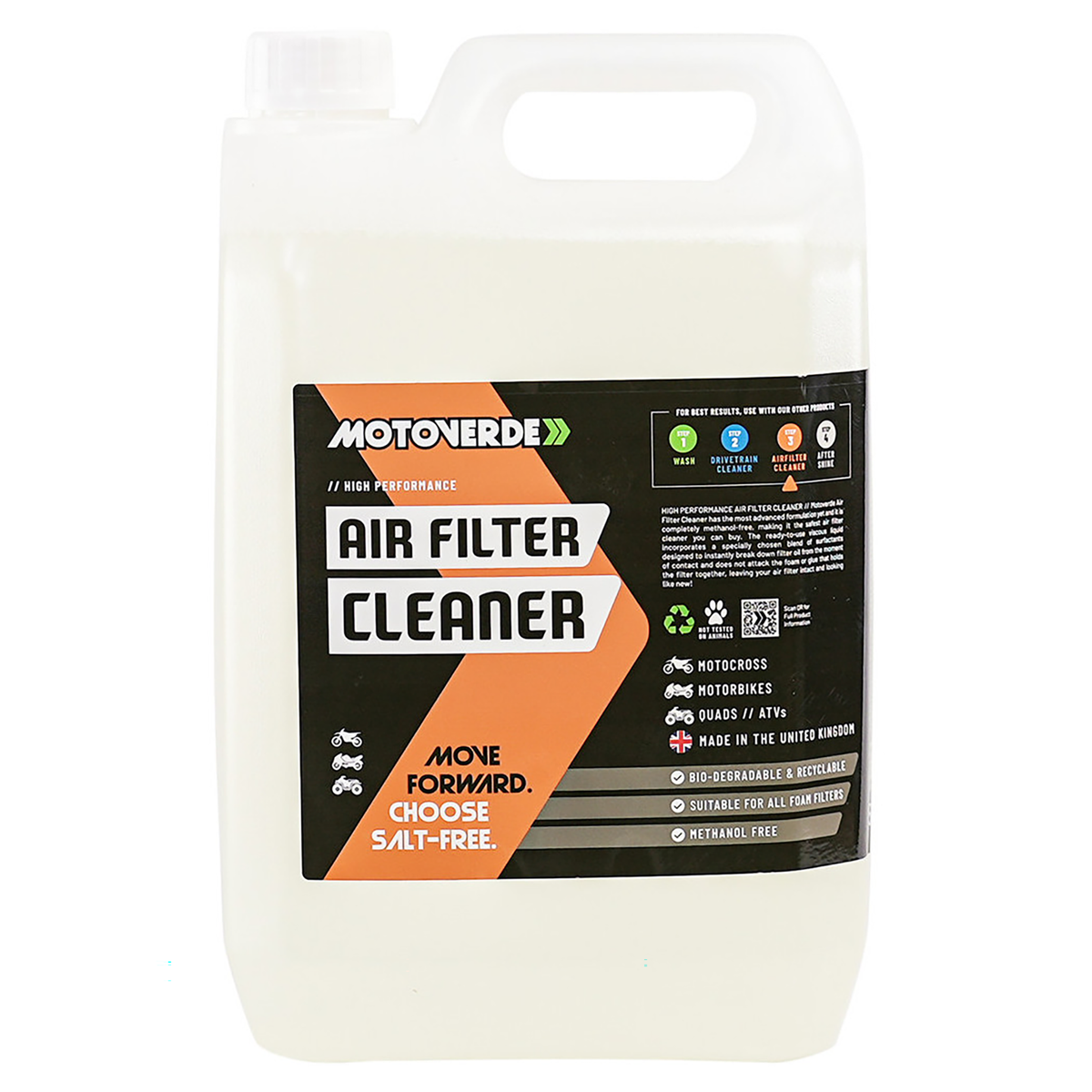 Motoverde Air Filter Cleaner 5 Litre, part number DIS10
