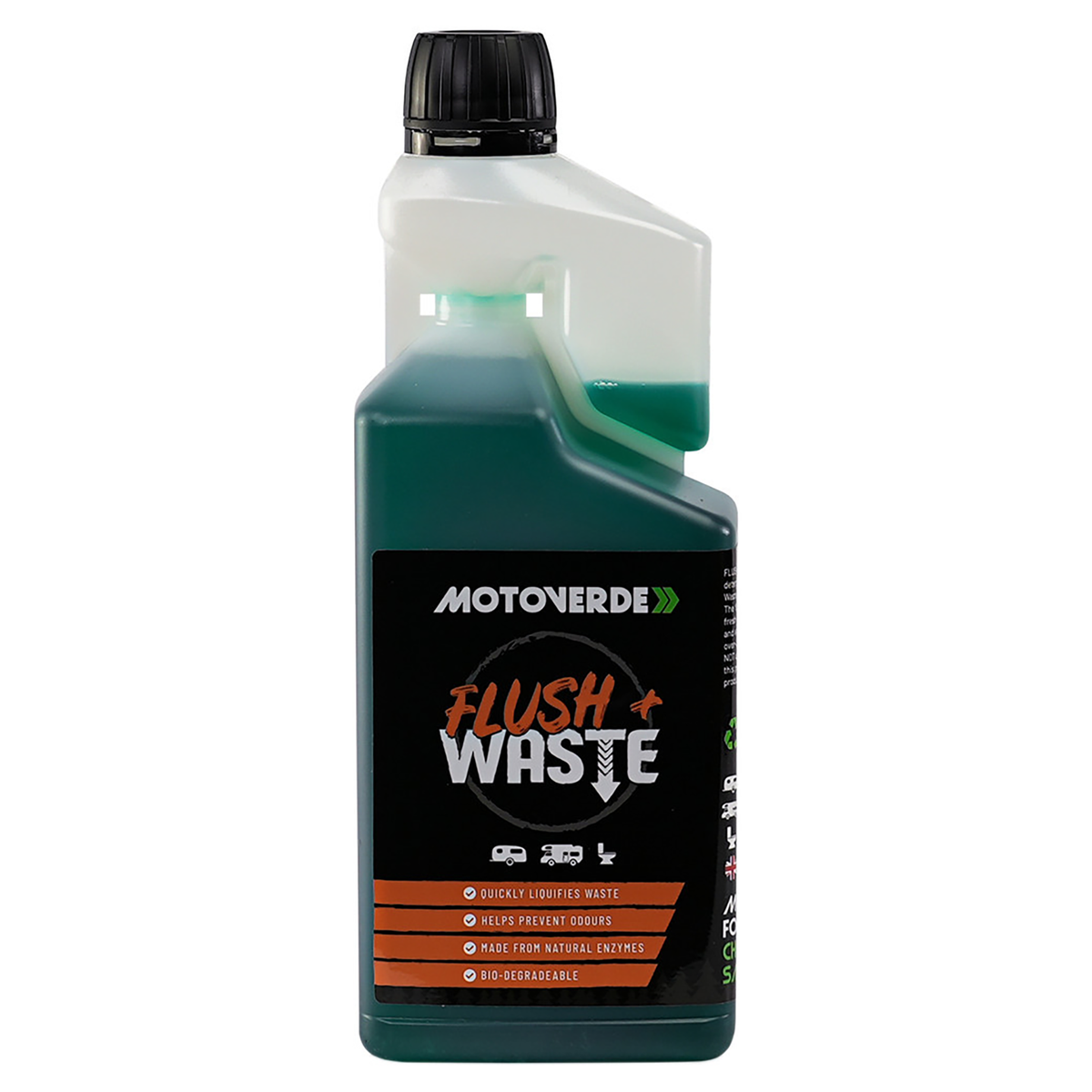 Motoverde Flush & Waste Fluid 1 Litre, part number DIS40