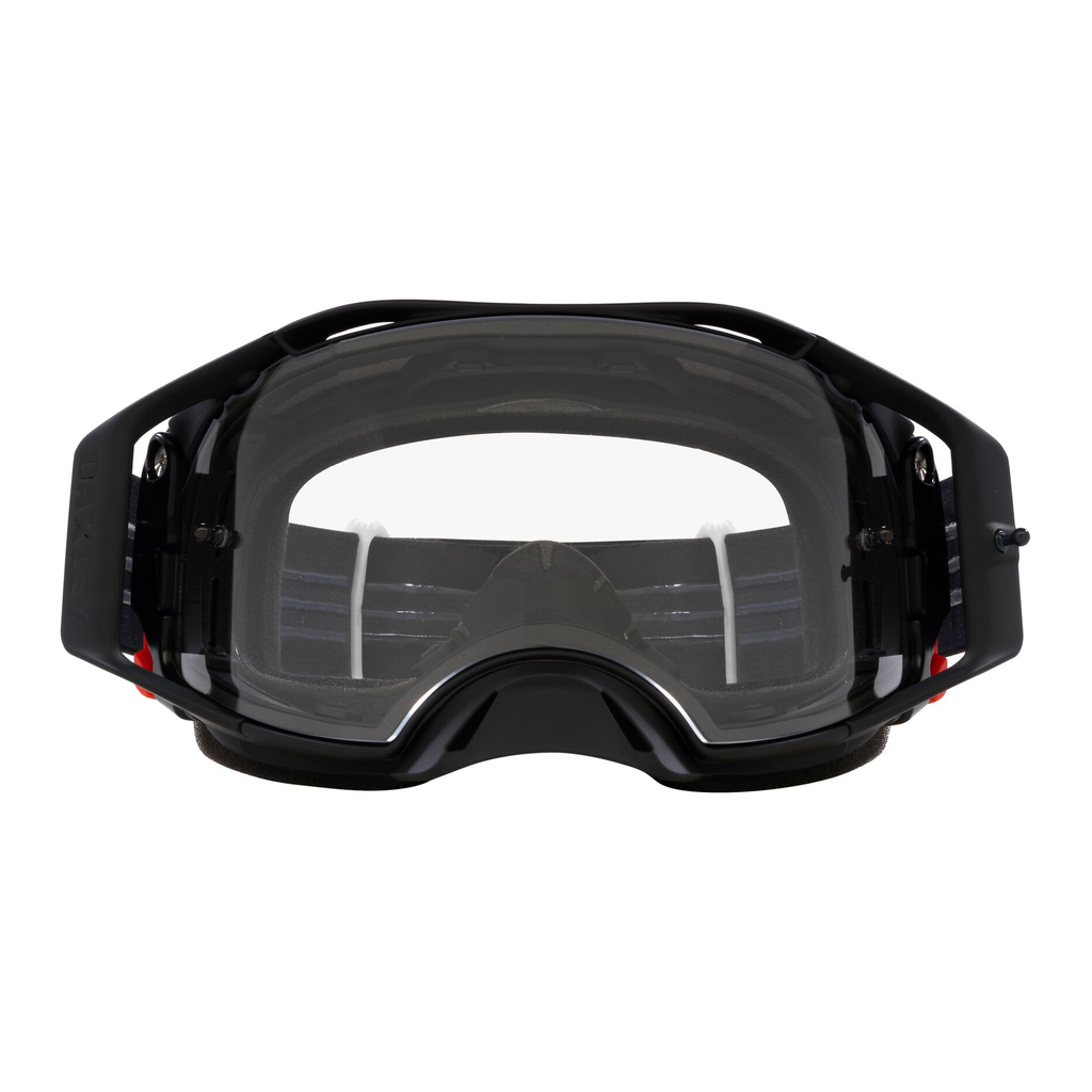 Oakley Airbrake Black White B1B MX Goggle, part number OO7046-F4, view 2