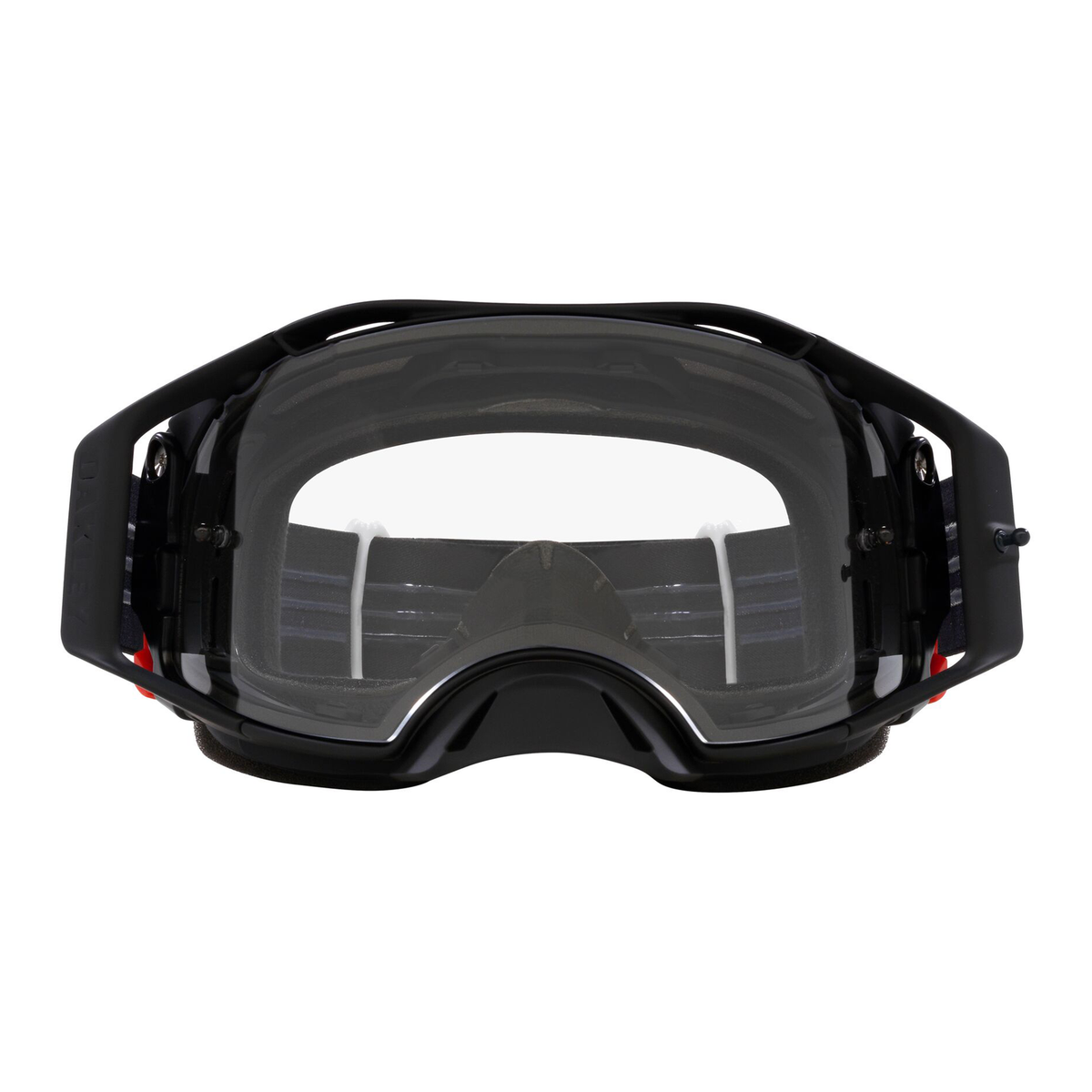 Oakley Airbrake Black White B1B MX Goggle, part number OO7046-F4, view 2