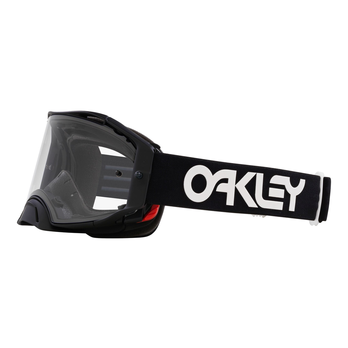 Oakley Airbrake Black White B1B MX Goggle, part number OO7046-F4, view 5