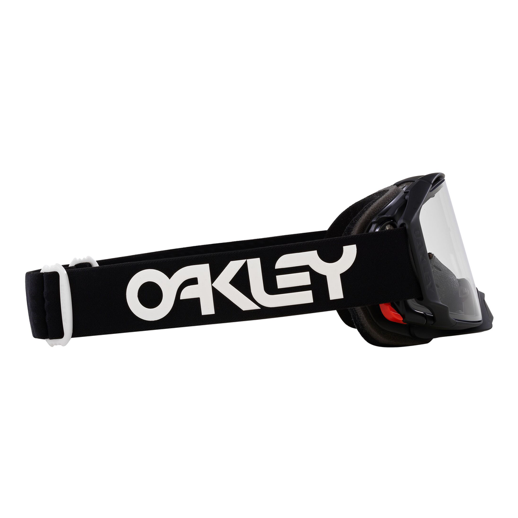Oakley Airbrake Black White B1B MX Goggle, part number OO7046-F4, view 6