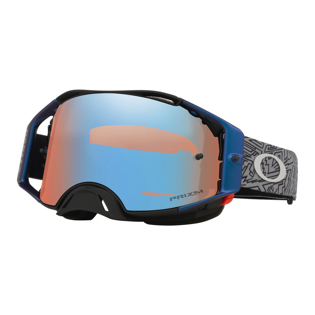 Oakley Airbrake Grey Strike MX Goggle, part number OO7046-G9, view 3