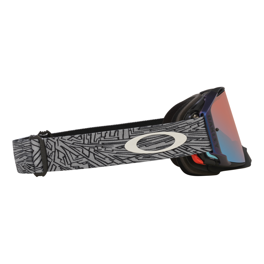 Oakley Airbrake Grey Strike MX Goggle, part number OO7046-G9, view 6