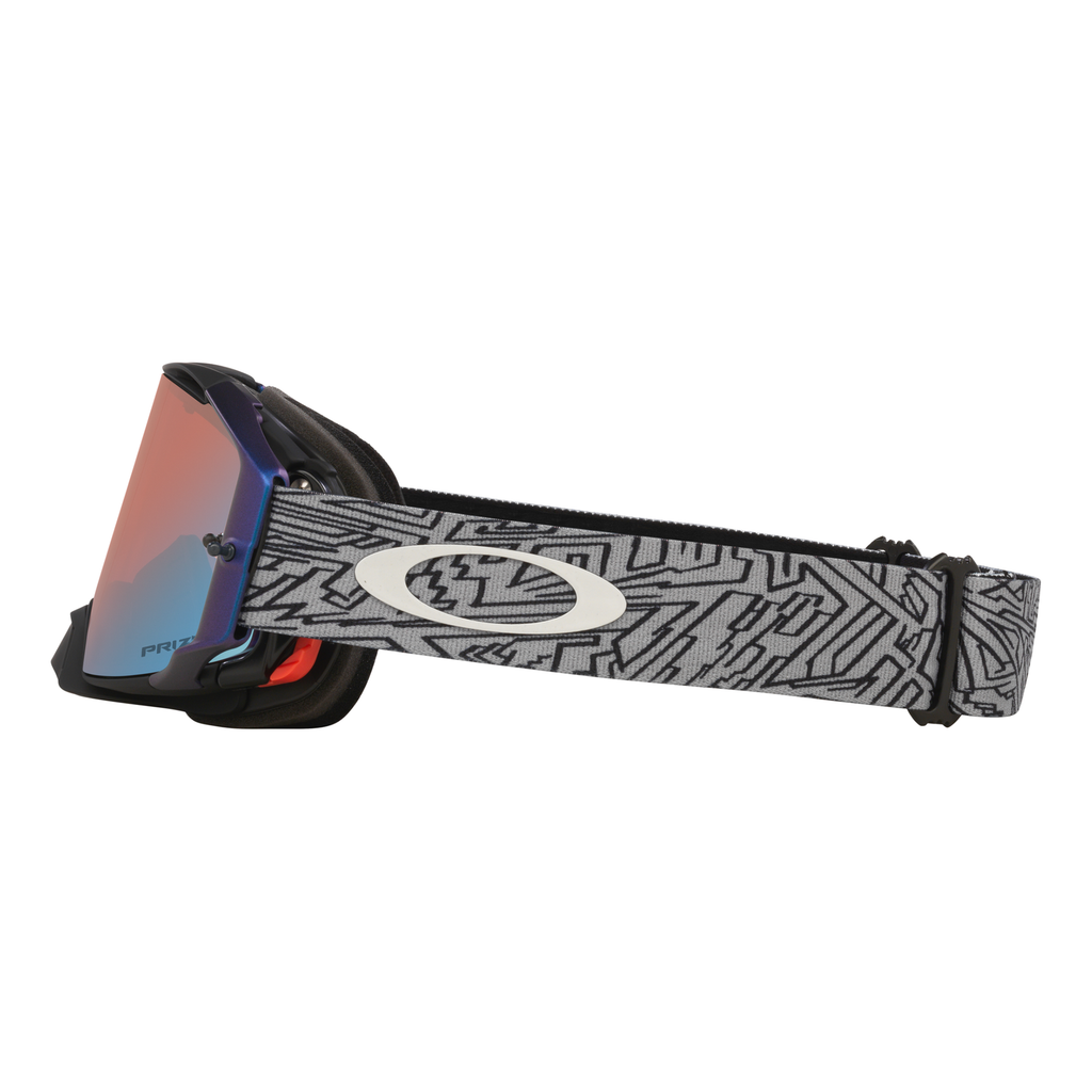 Oakley Airbrake Grey Strike MX Goggle, part number OO7046-G9, view 7