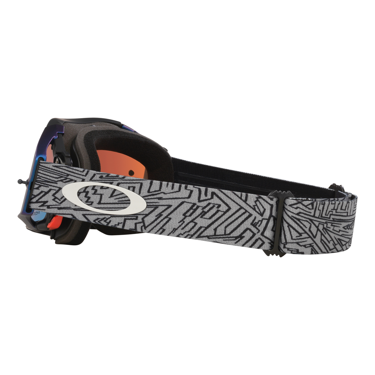Oakley Airbrake Grey Strike MX Goggle, part number OO7046-G9, view 9