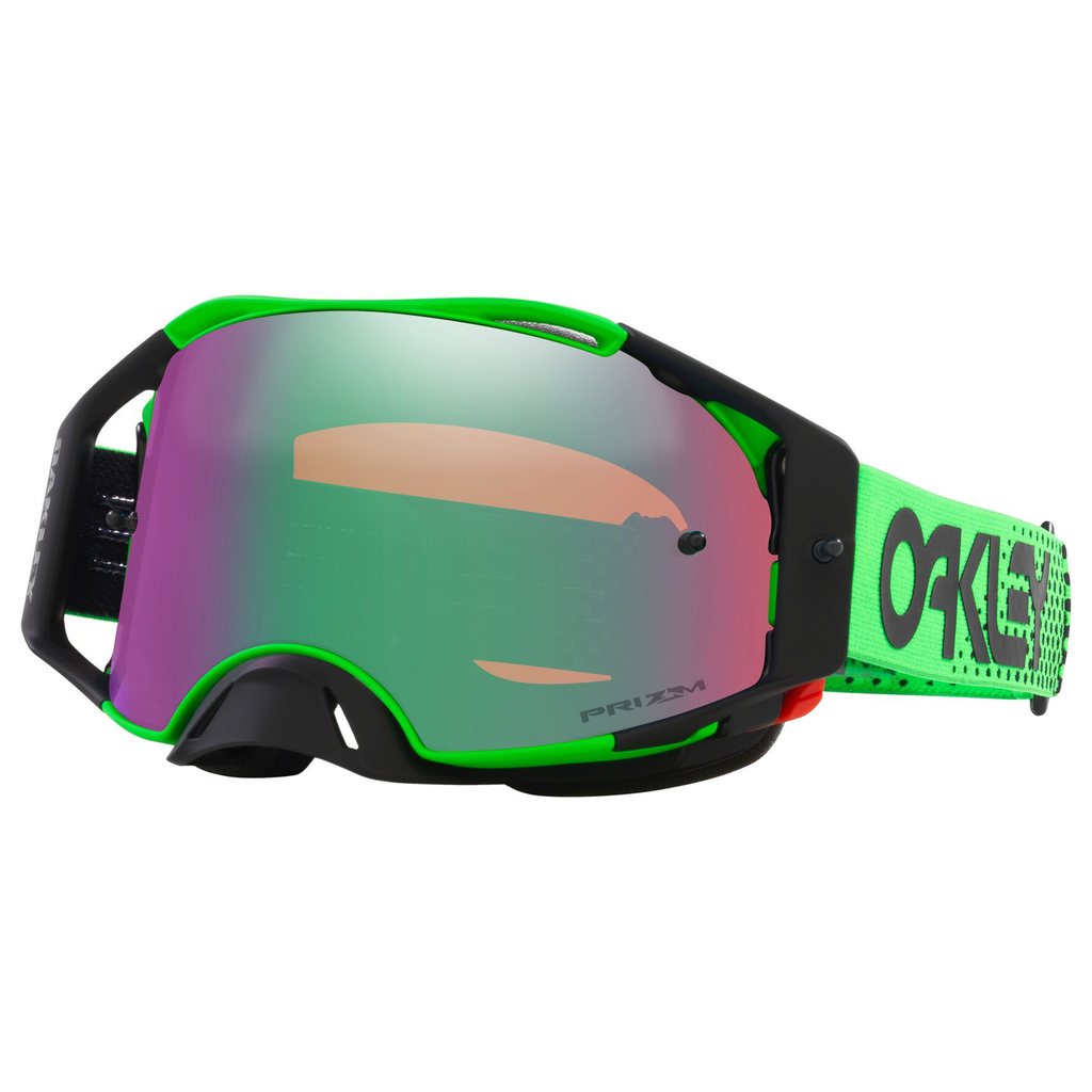 Oakley Airbrake Moto Green B1B MX Goggle, view 3