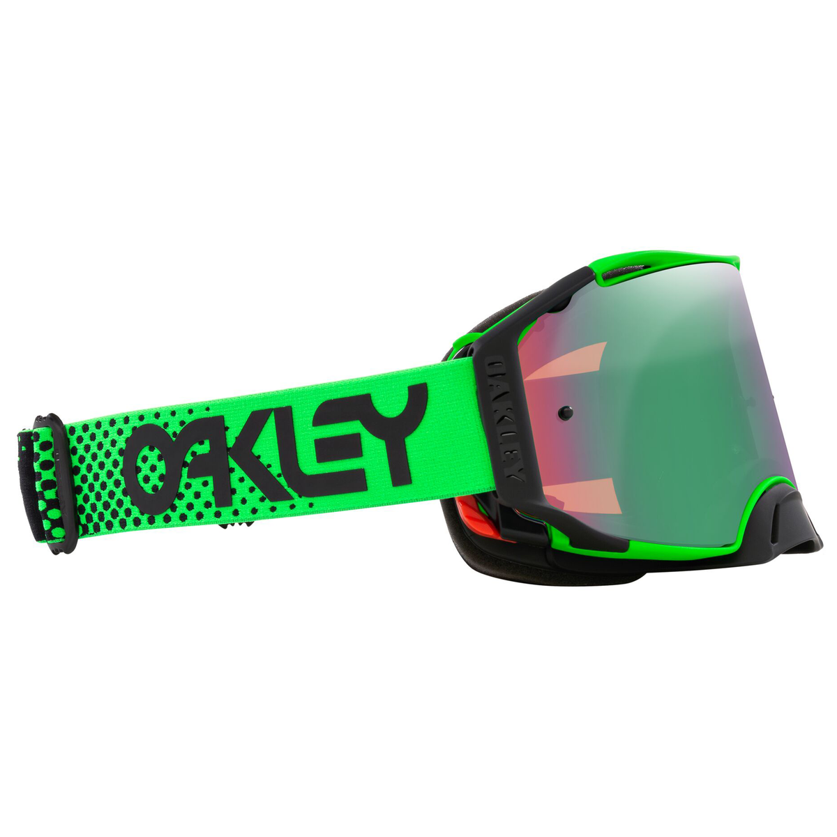 Oakley Airbrake Moto Green B1B MX Goggle, view 4