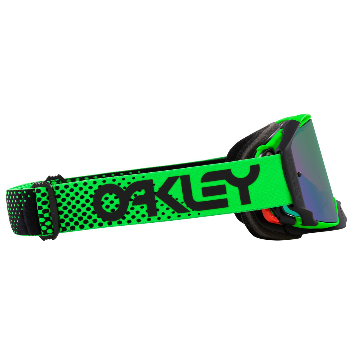 Oakley Airbrake Moto Green B1B MX Goggle, view 6
