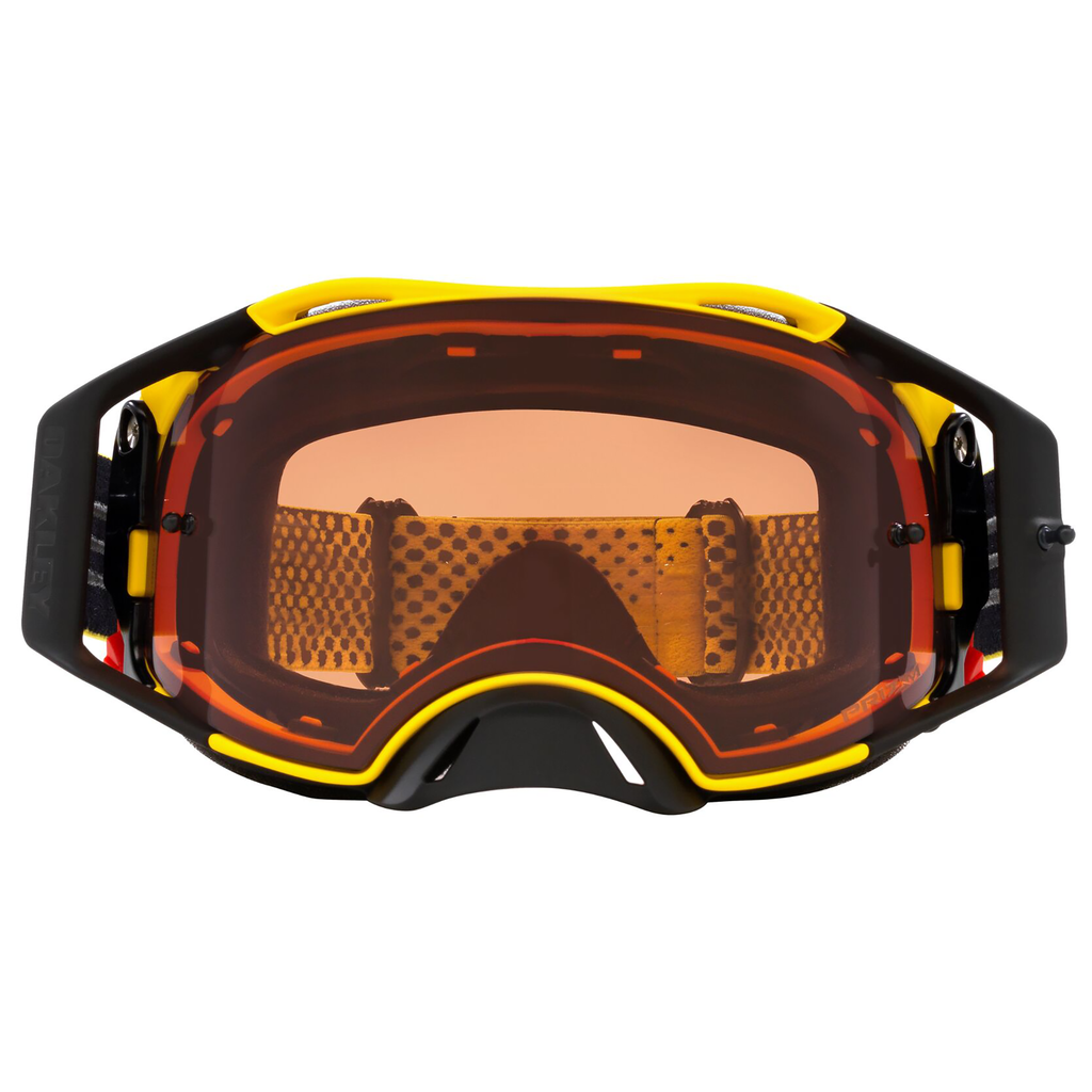 Oakley Airbrake Moto Yellow B1B MX Goggle, view 2
