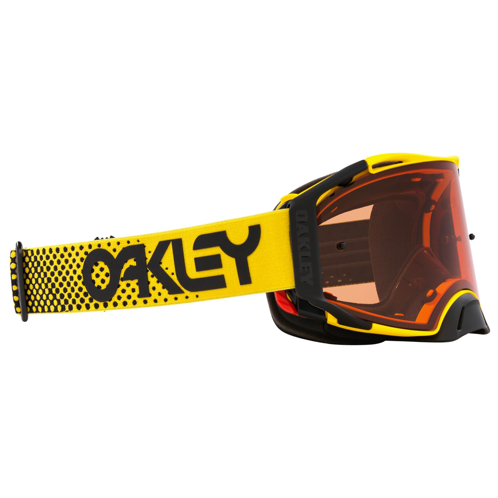 Oakley Airbrake Moto Yellow B1B MX Goggle, view 4