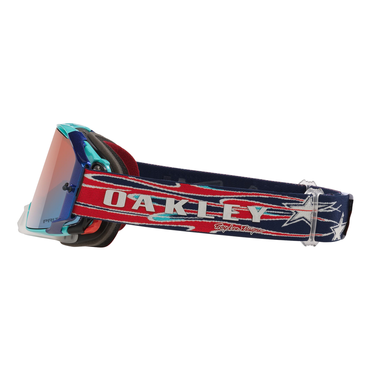 Oakley Airbrake TLD Blue MX Goggle, part number OO7046-H7, view 3