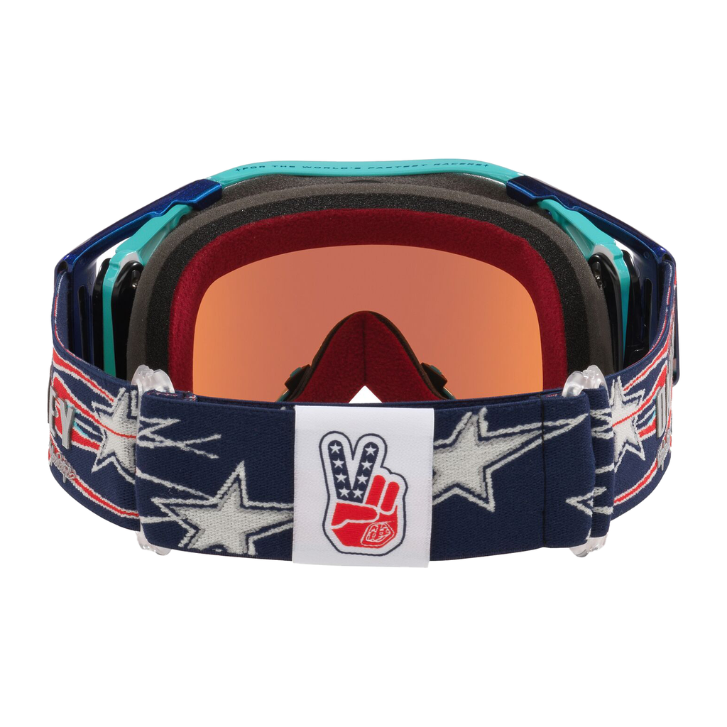Oakley Airbrake TLD Blue MX Goggle, part number OO7046-H7, view 4