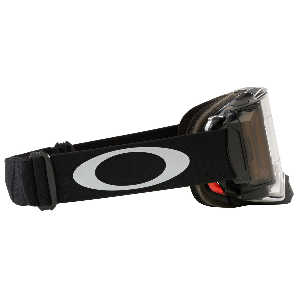Oakley Airbrake Tuff Blocks Black Gun Roll Off MX Goggle, part number OO7046-C0, view 6