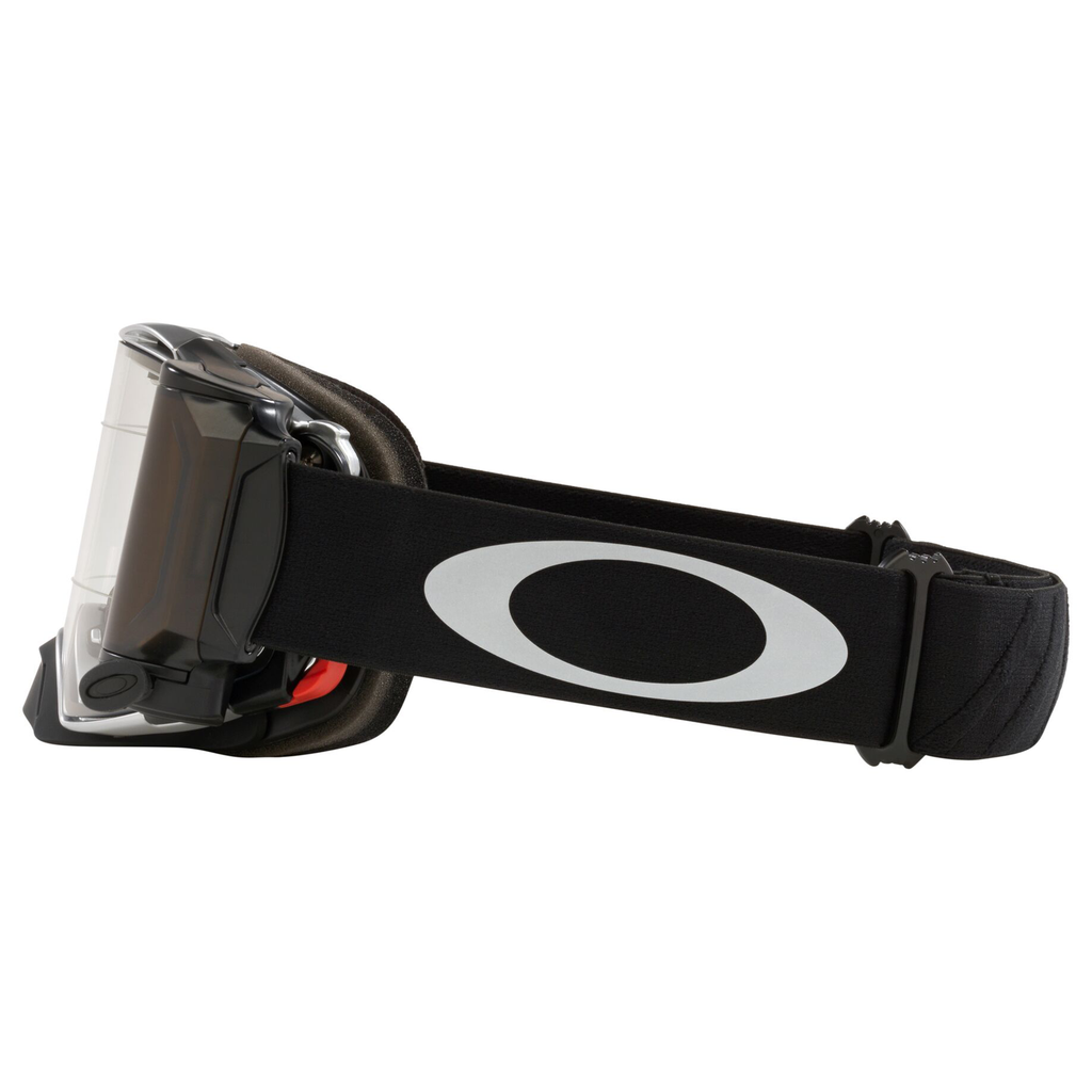 Oakley Airbrake Tuff Blocks Black Gun Roll Off MX Goggle, part number OO7046-C0, view 7