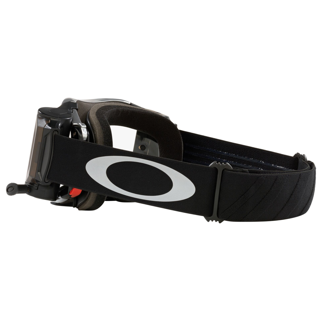 Oakley Airbrake Tuff Blocks Black Gun Roll Off MX Goggle, part number OO7046-C0, view 9