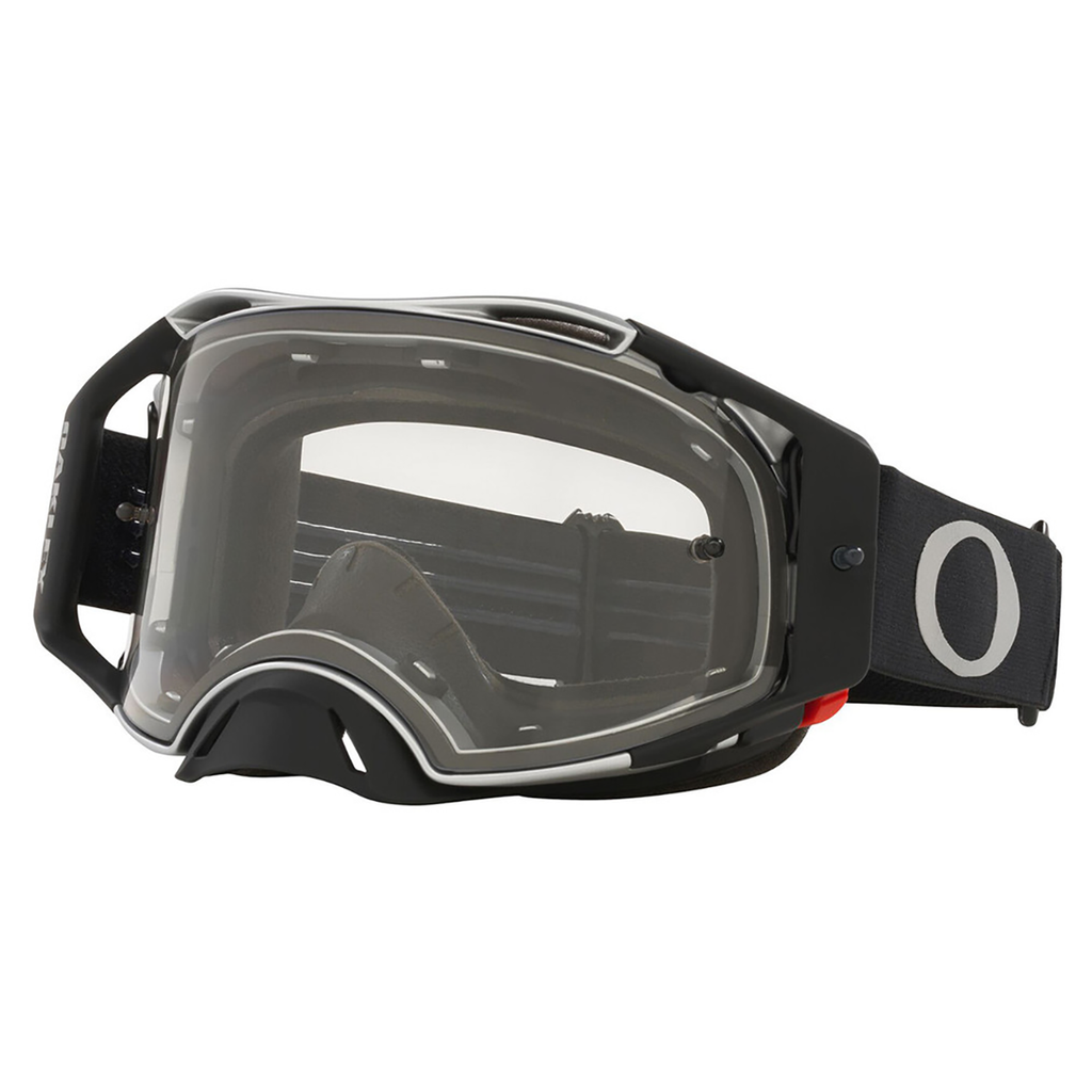 Oakley Airbrake Tuff Blocks Black Gunmetal MX Goggle, view 3