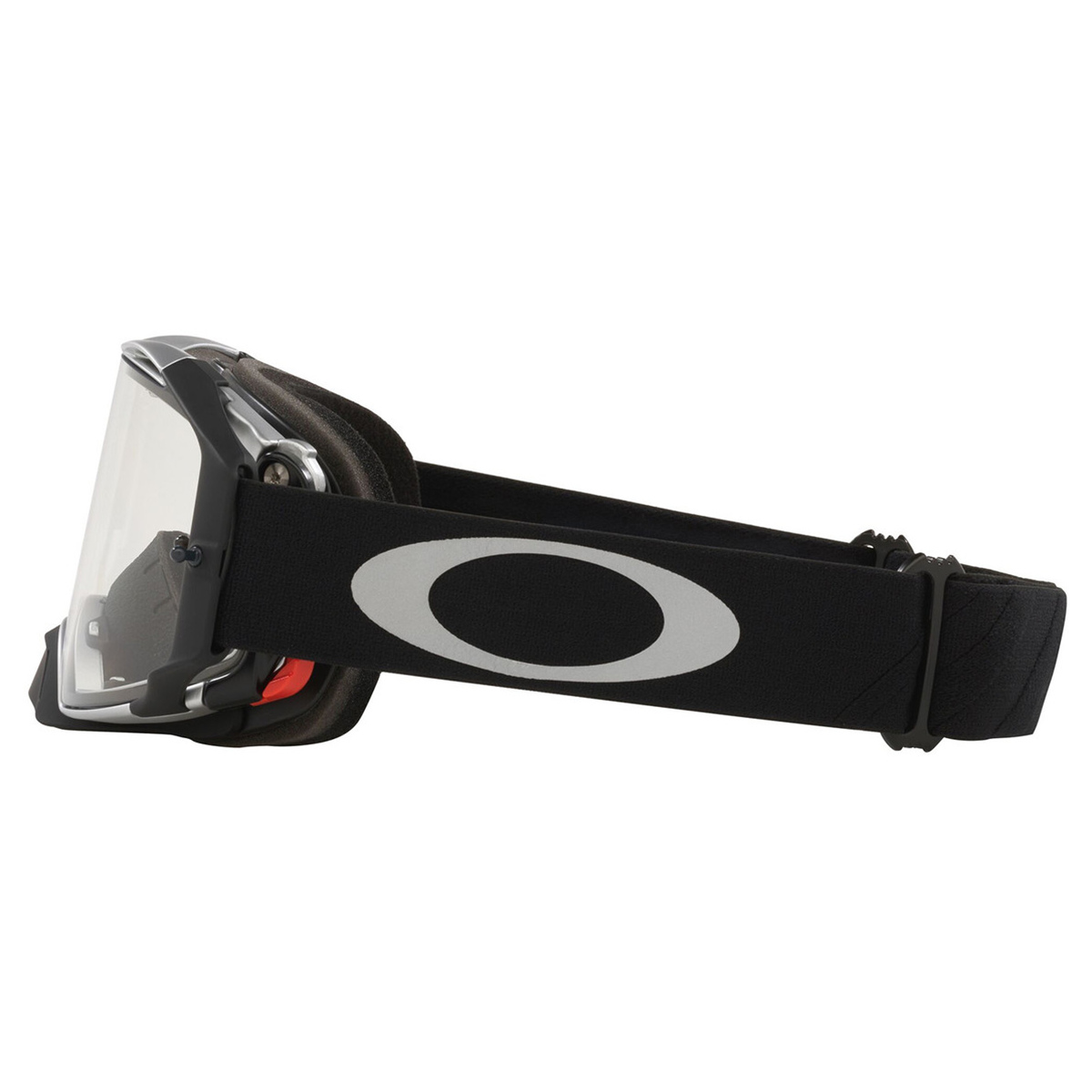 Oakley Airbrake Tuff Blocks Black Gunmetal MX Goggle, view 7